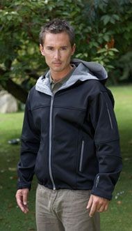 SLAZENGER HOODED HOODY SOFT SHELL JACKET