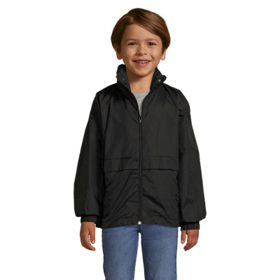 SURF CHILDRENS WINDBREAKER 210G in Black