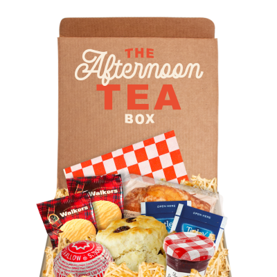 SQUARE GIFT BOX - AFTERNOON TEA