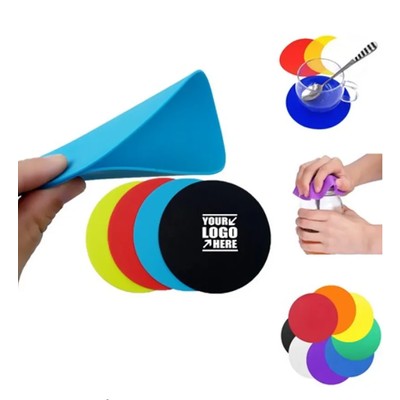 ROUND SILICONE BOTTLE OPENER