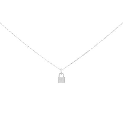 NECKLACE VIOLETTE SILVER