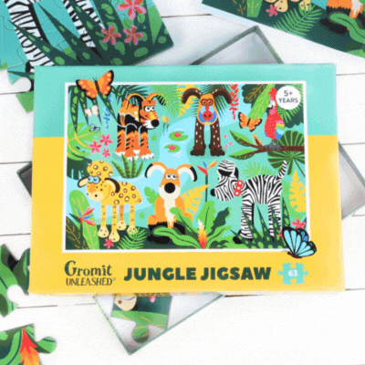 63 PIECE CUSTOM MADE JIGSAW PUZZLE