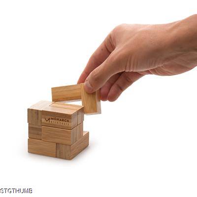 WOOD CUBE PUZZLE