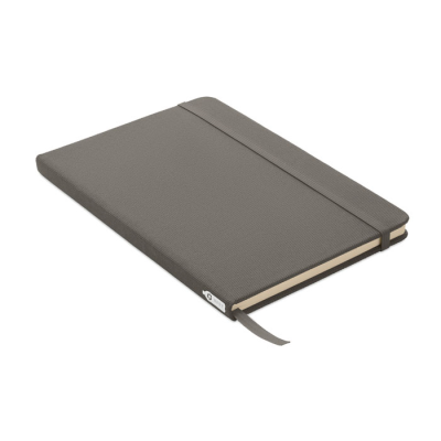 A5 RPET NOTE BOOK 80 LINED in Grey