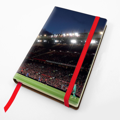 DESIGNER POCKET CASEBOUND NOTE BOOK with Elastic Strap