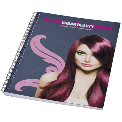 DESK-MATE® A5 COLOUR SPIRAL NOTE BOOK - PROMOTIONAL CORPORATE GIFT