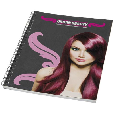 DESK-MATE® A5 COLOUR SPIRAL NOTE BOOK - PROMOTIONAL CORPORATE GIFT