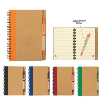 ECO SPIRAL NOTE BOOK W & PEN