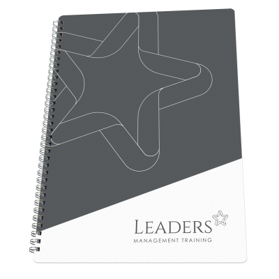 ENVIRO-SMART - A4 POLYPROPYLENE COVER WIRO-BOUND PAD