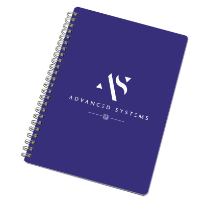 ENVIRO-SMART - A5 POLYPROPYLENE COVER WIRO-BOUND PAD