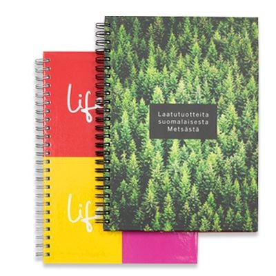 HARD COVER ECO-FRIENDLY WIRE-O BOUND NOTE BOOK