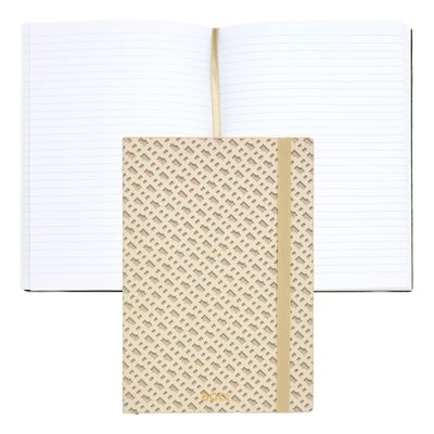 NOTE BOOK A5 MONOGRAM CREAM LINED