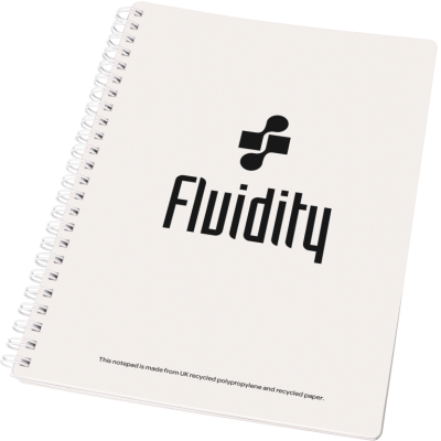 WIRO-SMART A5 POLYPROPYLENE NOTE PAD