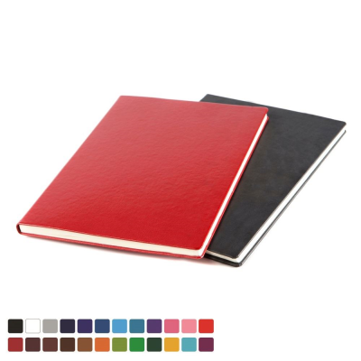 A4 CASEBOUND BOOK OF REMEMBRANCE CHOOSE FROM 20 COLOURS in Vegan Belluno