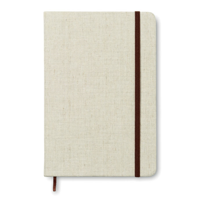 A5 CANVAS NOTE BOOK in Brown