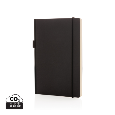 A5 DELUXE KRAFT HARDCOVER NOTE BOOK in Black