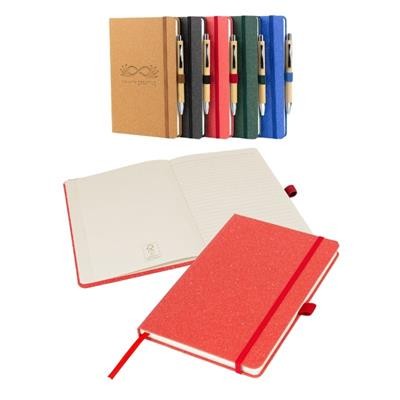 A5 FSC ENVIROBOOK in Red