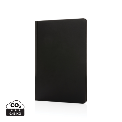 A5 IMPACT STONE PAPER HARDCOVER NOTE BOOK in Black
