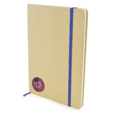 A5 NATURAL RECYCLED NOTEBOOK in Blue