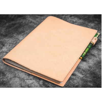 A5 NOTE BOOK + COVER (DERBY) IN BLACK