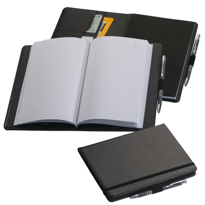 A5 NOTE BOOK PERUGIA in Black 