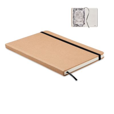 A5 NOTE BOOK RECYCLED CARTON in Brown