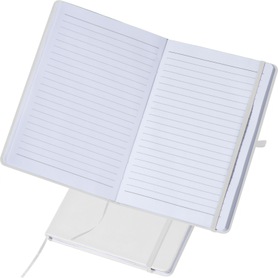 A5 NOTE BOOK with Lined Pages in White 
