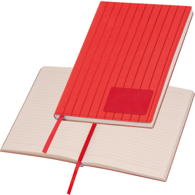 A5 PU SOFT COVER NOTE BOOK in Red 