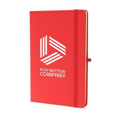 A5 RECYCLED MOLE NOTE BOOK in Red