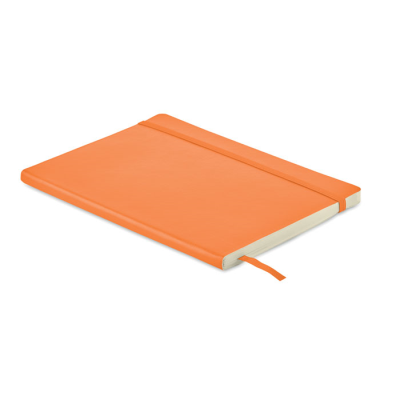 A5 RECYCLED NOTE BOOK in Orange