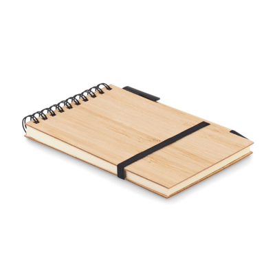 A6 BAMBOO NOTE PAD with Pen