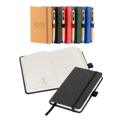 A6 FSC ENVIROBOOK in Charcoal