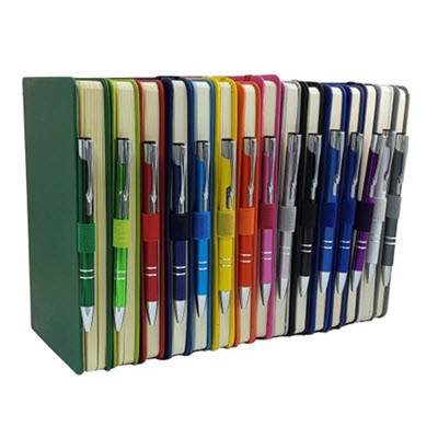 ALBANY NOTE BOOK AND PEN SET