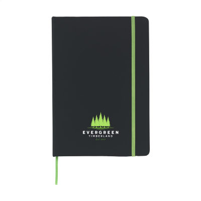 BLACKNOTE A5 NOTE BOOK in Lime