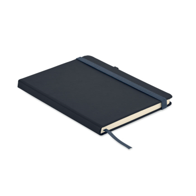 BONDED LEATHER A5 NOTE BOOK in Blue