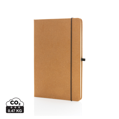 BONDED LEATHER HARDCOVER NOTE BOOK A5 in Brown