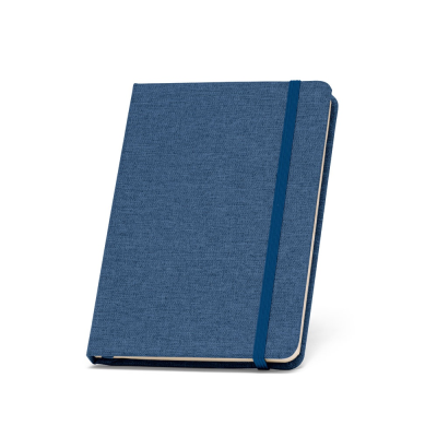 BOYD A5 NOTE BOOK in Recycled Polyester in Blue