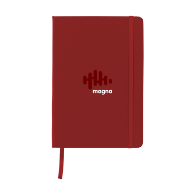 BUDGETNOTE A5 BLANC in Red
