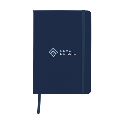 BUDGETNOTE A5 LINES in Navy