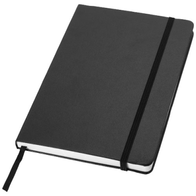 CLASSIC A5 HARD COVER NOTE BOOK in Solid Black