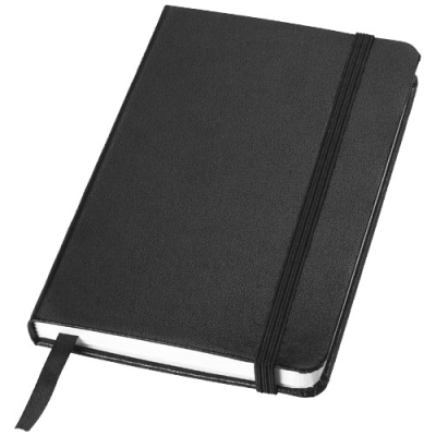 CLASSIC A6 HARD COVER POCKET NOTE BOOK in Solid Black