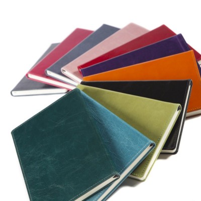 COLOUR KENSINGTON DISTRESSED LEATHER A5 CASEBOUND NOTE BOOK