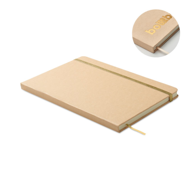 COLOUR REVEALING A5 NOTE BOOK in Gold