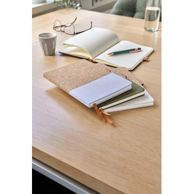 CORK AND COTTON NOTE BOOK (APPROX