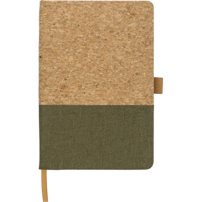 CORK AND COTTON NOTE BOOK (APPROX