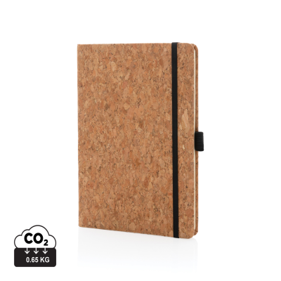CORK HARDCOVER NOTE BOOK A5 in Brown