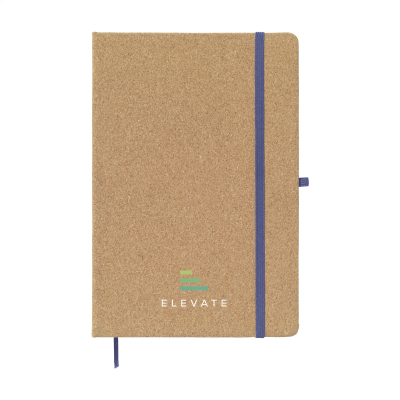 CORKNOTE A5 PAPER NOTE BOOK in Cobalt Blue