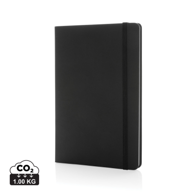 CRAFTSTONE A5 RECYCLED KRAFT AND STONEPAPER NOTE BOOK in Black