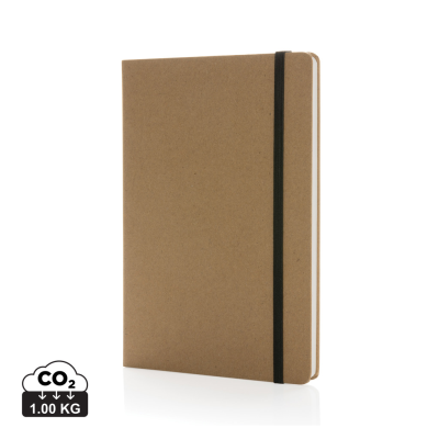 CRAFTSTONE A5 RECYCLED KRAFT AND STONEPAPER NOTE BOOK in Brown