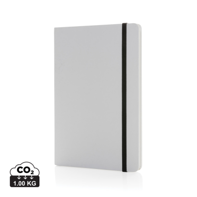 CRAFTSTONE A5 RECYCLED KRAFT AND STONEPAPER NOTE BOOK in White
